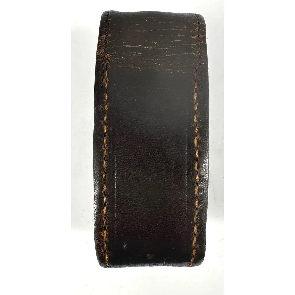 Vintage GE Light Meter Leather Case Brown with Velvet Lining Photography